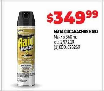 Makro Mata Cucarachas Raid oferta