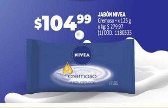 Makro Jabón Nivea oferta