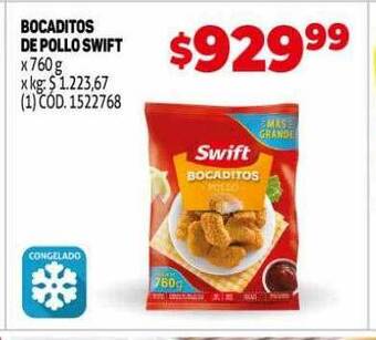 Makro Bocaditos De Pollo Swift oferta
