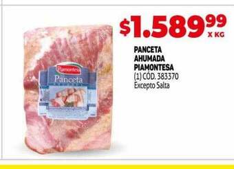 Makro Panceta Ahumada Piamontesa oferta
