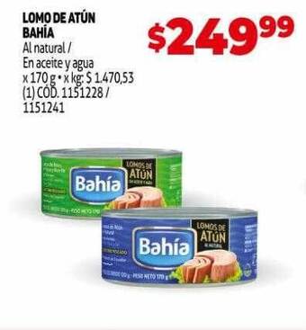 Makro Lomo De Atún Bahía oferta