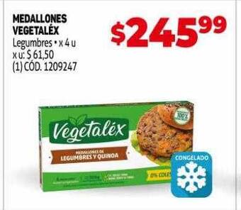 Makro Medallones Vegetaléx oferta