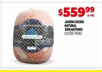 Makro Jamón Cocido Natural Don Antonio oferta