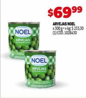 Makro Arvejas Noel oferta