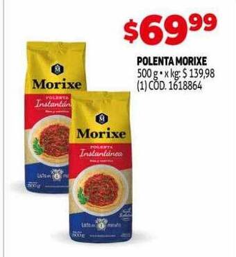 Makro Polenta Morixe oferta