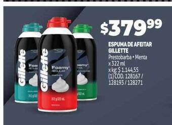 Makro Espuma De Afeitar Gillette oferta