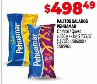 Makro Palitos Salados Pehuamar oferta