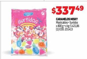 Makro Caramelos Misky oferta