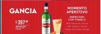 Makro Americano Gancia oferta
