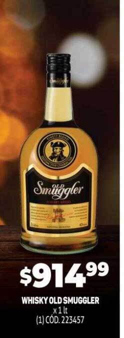 Makro Whisky Old Smuggler oferta
