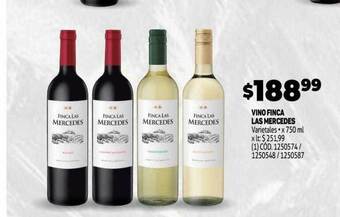 Makro Vino Finca Las Mercedes oferta