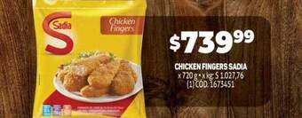 Makro Chicken Fingers Sadia oferta