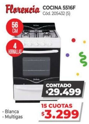 Naldo Lombardi Florencia Cocina 5516f oferta
