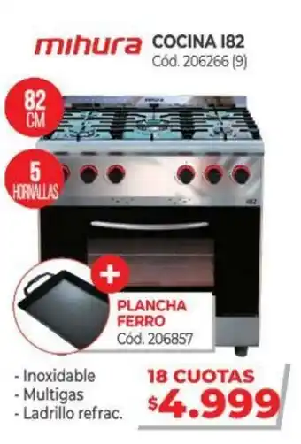 Naldo Lombardi Mihura Cocina 182 oferta