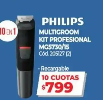 Naldo Lombardi Philips Multigroom Kit Profesional Mg5730/15 oferta
