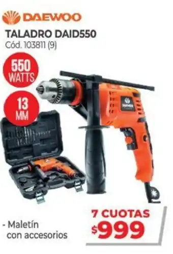 Naldo Lombardi Daewoo Taladro Daid550 oferta