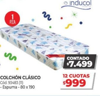 Naldo Lombardi Inducol Colchón Clásico oferta