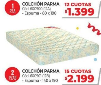 Naldo Lombardi Colchón Parma oferta