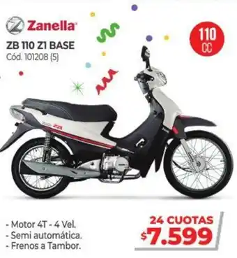 Naldo Lombardi Zanella Zb 110 Z1 Base oferta