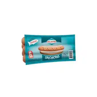 Josimar Salchicha pasteurizadas paladini 225 gr 6u oferta