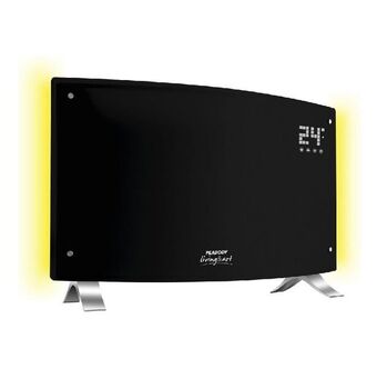 Garbarino Vitroconvector peabody curvo digital negro con luz pe-vqdl20n oferta