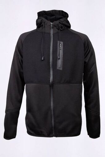 Macowens Campera deportiva negra oferta
