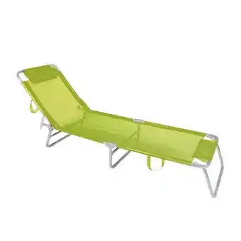 Coto Silla de playa aluminio plegable mor 198 cm verde oferta