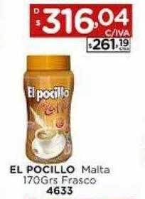 Hipermay El Pocillo Malta Frasco oferta