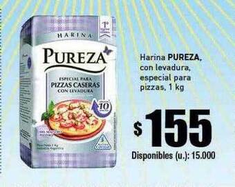 Cooperativa Obrera Harina Pureza Con Levadura Especial Para Pizzas oferta