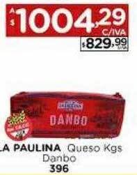 Hipermay La Paulina Queso Kgs Danbo oferta