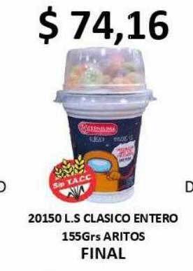 Hipermay L.s Clasico Entero Aritos oferta