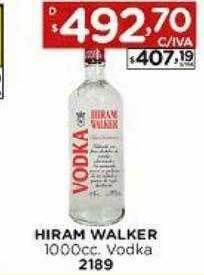 Hipermay Hiram Walker Vodka oferta