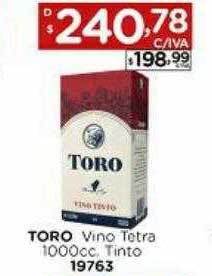 Hipermay Toro Vino Tetra Tinto oferta