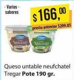 Supermercados Damesco Queso Untable Neufchatel Tregar oferta