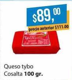 Supermercados Damesco Queso Tybo Cosalta oferta