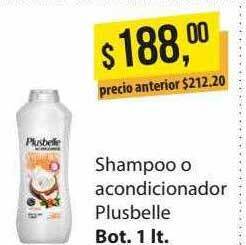 Supermercados Damesco Shampoo O Acondicionador Plusbelle oferta