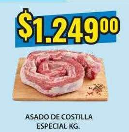 Supermercados Damesco Asado De Costilla Especial Kg oferta