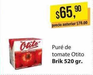 Supermercados Damesco Puré De Tomate Otito oferta
