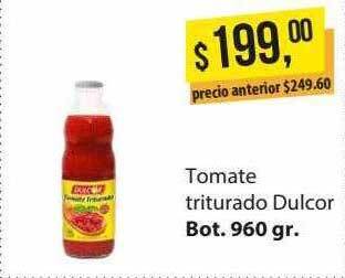 Supermercados Damesco Tomate Triturado Dulcor oferta