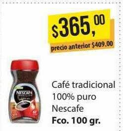 Supermercados Damesco Café Tradicional 100% Puro Nescafé oferta