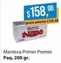 Supermercados Damesco Manteca Primer Premio oferta
