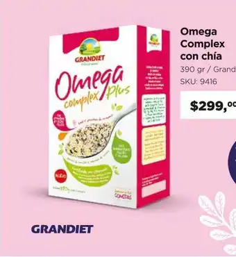 Omega Complex Con Chia 390gr