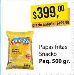 Supermercados Damesco Papas Fritas Snacko oferta