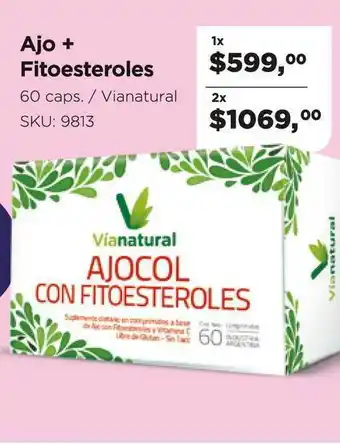 Grandiet Ajo + Fitoesteroles oferta