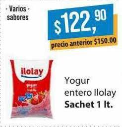 Supermercados Damesco Yogur Entero Ilolay oferta