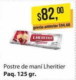 Supermercados Damesco Postre De Mani Lheritier oferta