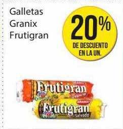 Supermercados Damesco Galletas Granix Frutigran oferta