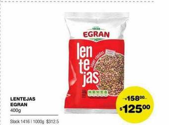 Atomo Conviene Lentejas Egran oferta