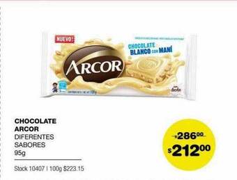 Atomo Conviene Chocolate Arcor oferta
