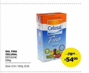 Atomo Conviene Sal Fina Celusal oferta